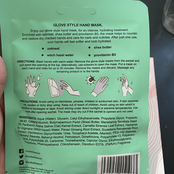 Brand new lip mask and hand mask - Picture 4 of 4